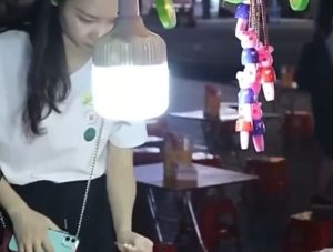♟BUY 1 TAKE 1♟ LED Solar light bulbs IP67 waterproof Outdoor 1000W Charging Lamp Waterproof USB Solar Emergency light Multiple brightness adjustment Outdoor camping light
