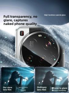 COUNTLESS | Xiaomi 15 Ultra High Definition Tempered Glass Lens Film Full Cover Camera Protection Sticker Anti-Fall Compatible With Xiaomi 15 Pro
