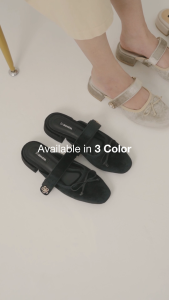 Dianable - Lyria Heels Mules Shoes Black