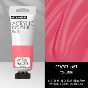 Mebang Qifu Propylene Paint Set Tubular Hand Painting Textile DIY Painting Clothes Shoes Ceramic Stone Waterproof and Sun Protection Non-Fading Macaron Color Pack Squeeze Type Kids Special Acrylic