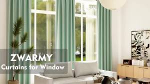 2-panel Light-Filtering RV Kitchen Window Curtain Layers - Short Curtain Panels with Rod Pocket Suitable for RVs