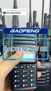 BAOFENG UV-82 Series Dual Band Handheld Transceiver Radio Walkie Talkies (Black)