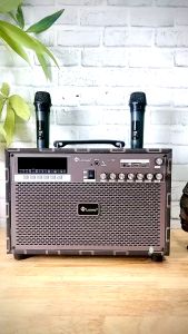 CHÍNH HÃNG | Loa Karaoke Xách Tay 2 Mic Leong L101 Bass Cực Mạnh Kết Nối Bluetooth Hiện Đại Dễ Dàng Sử Dụng Hát Hay Bảo Hành 1 Đổi 1