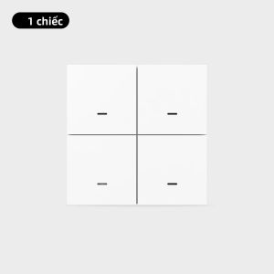 Công Tắc Cảnh Tuya ZigBee 4 Nút Điều Khiển Không Dây 12 Nút Nhấn Sử Dụng Pin Tự Động Hóa Nhà Thông Minh Tương Thích Với Smart Life