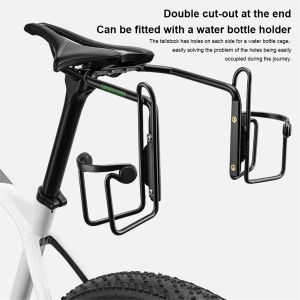 RockBros | Bicycles Saddle Tail Bag Stabilizer Bracket Water Bottles Holder Aluminum Alloy Holder Waterproof Parts Biking Accessories