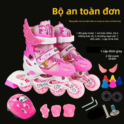 Giày Trượt Bánh Lăn Điều Chỉnh Được cho Trẻ Em