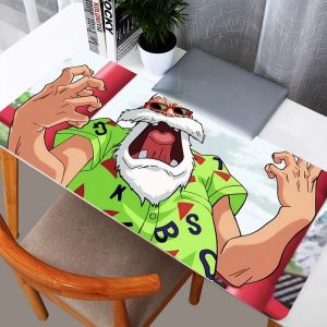 Bandai | DBZ Dragon Ball Master Roshi Mouse Pad Game Rubber Mini Pc Keyboard Laptop Computer Speed Desk Mat Gaming Acessories Mousepad