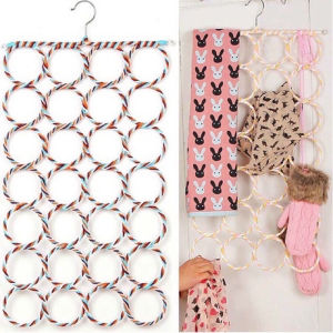 Hanger unik untuk gantung jilbab / Syal / Belt 24 gantungan Hanger unik