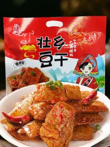 Zhuang Xiang Spicy Dried Bean Curd Guilin Bouncy Tender Dried Soybean Curd Smooth Guangxi Specialty Spicy Strip Office Snack Gift