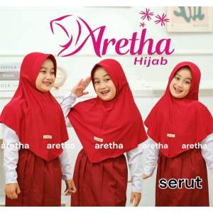 Hijab instan Serut Anak Aretha Hijab