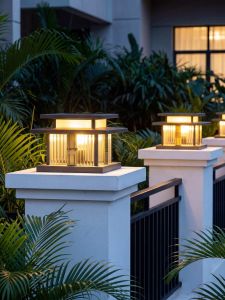VINCAN | Chinese Style Antique Solar Waterproof Outdoor Lamp