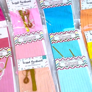 Paper Tassel Garlands Party Supplies Wedding Decoration Paper Streamer Party Banner