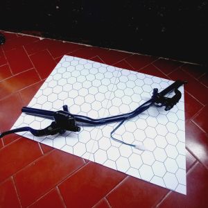 PAKET LENGKAP STANG RZR PLUS RAESER CNC MASTER REM TABUNG OVAL PNP VIXION NEW CB 150 R SATRIA FU DLL