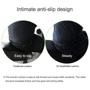 Motorcycle Electric Bike Seat Cover Non-slip Waterproof Electric Bike Universal Breathable 3D Mesh Motorcycle Seat Cover