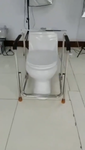 (COD)Toilet handrails for the elderly power-assisted toilet rack punch-free safety anti-slip raili