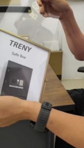 Transparent Surface Metal Photo Frame Minimalist Style Rust-proof Tabletop Decorative Frame Durable Sturdy Floating Picture Frame Home