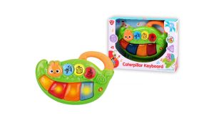 Playgotoys ของเล่นเสริมพัฒนาการ คีย์บอร์ดดักแด้(1340)
