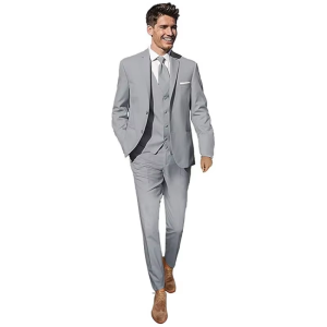 High end mens three piece tailcoat business wedding formal suit (jacket+vest+trousers) grooms celebration set