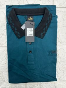 kaos krah hugo selection jumbo 2xl 3xl 4xl / polo t-shirt