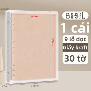Good | Vỏ Sổ Tay Tự Thiết Kế Nhiều Kích Cỡ Giấy Kraft Đen