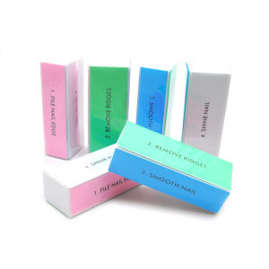 5/10pcs 4-Ways Block Nail Files Sanding Buffer Buffing Tips Tool DIY Care Colorful Manicure Tool for Shining Nail Art Wholesale