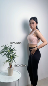 CS QUEEN-Women Yoga Pants High Waist Tummy Control Butt Lifting Seamless Fast Dry Workout Leggings（CS38）