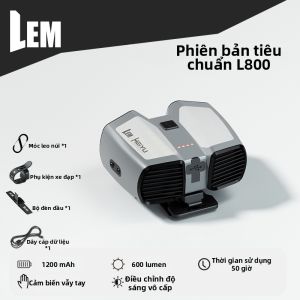 LEM | Đèn Đeo Đầu Dùng Để Cá Độ Sáng Cao Tuổi Thọ Pin Dài