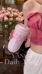 YANIS3 Termos Air Panas 600ml Stainless Steel Tahan Panas Dingin 24 Jam Tumbler Botol Minum Portable