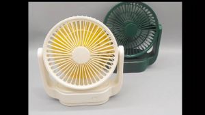 พัดลมพกพารุ่น พัดลมตั้งโต๊ะชาร์จไฟ USB ใช้ที่หอพัก ออฟฟิศ บนเตียงนอน (คละสี) สินค้าพร้อมส่ง