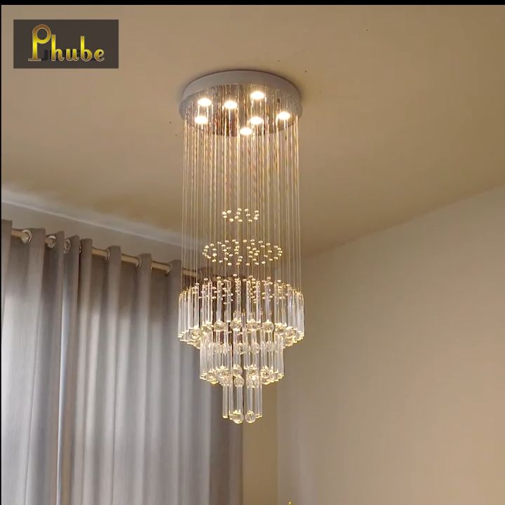 8-Lights Crystal Chandelier in Modern Chandelier StyleK9 Crystal