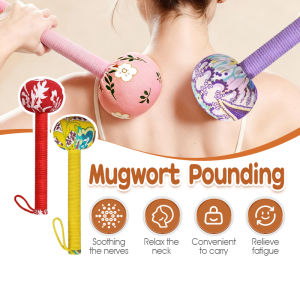 Wormwood Massage Hammer Relieve Fatigue Cervical Spine Waist Meridian Melegakan Keletihan Urut Tukul Serviks Tulang