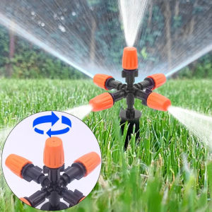 3Pcs Adjustable Atomizing Sprinkler 360 Degree Irrigation Dripper Garden Plant Watering Nozzle 5 Holes Irrigation Sprayer Tool