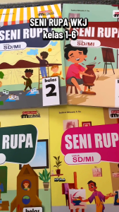 [ WKJ ] Buku Seni Rupa Kelas 1 2 3 4 5 6 Sd Kurikulum Merdeka Cv Wahana Karya Jaya