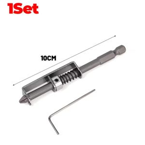 2PCS Spring Loaded Universal Screw Holder Bit Safety Screw Wear Resist Anti Drop Screwdriver Bits Retaining Tools Mechanics