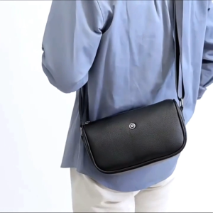 Ready Stock!! HB Korean Fashion Men Shoulder Bag Sling Bag Messenger Bag Chest Bag Pu Leather