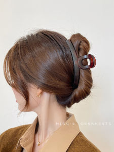 กิ๊บติดผมขนาดใหญ่สไตล์ฝรั่งเศสสำหรับผู้หญิง กิ๊บติดผมทรงฉลาม สไตล์ไฮเอนด์ ใหม่ล่าสุด 2023 ที่สวมใส่สบายและมีสไตล์