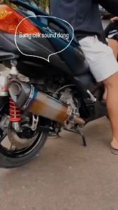 Knalpot Racing Original 99 Racing Xmax 250/300 Fullsystem Type Evo Suara Ngebas Adem Free Peredam