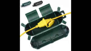 Outdoor Outlet Cover Extension Cord Safety Cover with Waterproof Seal Protects Outlets Plugs Sockets