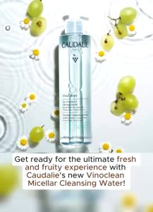 [Exp.2027 France] Caudalie Vinoclean Micellar Cleansing Water 200ml | 100ml by SkinCaring18 EU