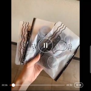 100PCS / POUCH IKAT RAMBUT KARET POLOS ELASTIS WARNA WARNI / IKAT RAMBUT KOREA / IKAT RAMBUT ANAK