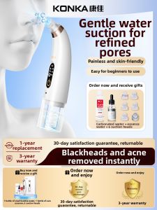 Konka | Konka Beauty Instrument Blackhead Removal Device Facial Mini Bubble Pore Cleaning Blackhead Acne Extractor Home Use Device