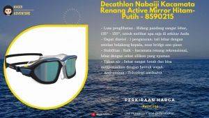 FAST DELIVERY TaffSPORT Kacamata Renang Polarizing Anti Fog UV Protection Anti Masuk Air dan Kabut