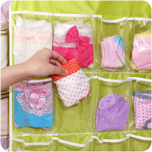 Tookdee ที่เก็บถุงเก็บถุงเท้า เก็บชุดชั้นใน แบบแขวน socks storage bag