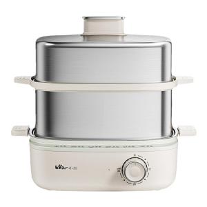 「China Plug」Bear | Stainless Steel Automatic Egg Steamer