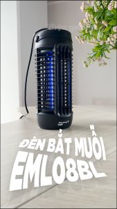 Đèn bắt muỗi Điện Quang ĐQ EML08  Diệt muỗi và côn trùng tự động theo 360 độ công suất 6W phạm vi hoạt động dưới 20m2