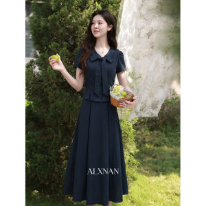 Đầm Dài Mùa Hè Thiết Kế Elegante Phong Cách Pháp