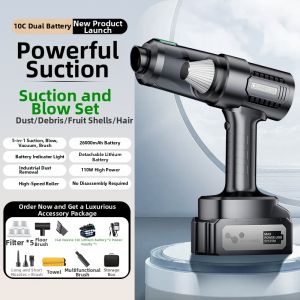 HELLOLEIBOO | Wireless Handheld Vacuum Cleaner for Car and Home