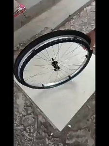 24x13/8 Wheelchair Solid Tire Wear-resistant and Non-slip Antipuncture Wheelchair Tire Replacement