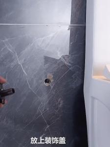 PINGUAN Gray Stainless Steel Booster Toilet Washing Spray Set Womens Cleaner Nozzle Bathroom Balcony Faucet