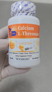 แคลเซียม พลัส Calcium L-Threonate ตรา บลูเบิร์ด ขนาด 1000 มิลลิกรัม 30 แคปซูล